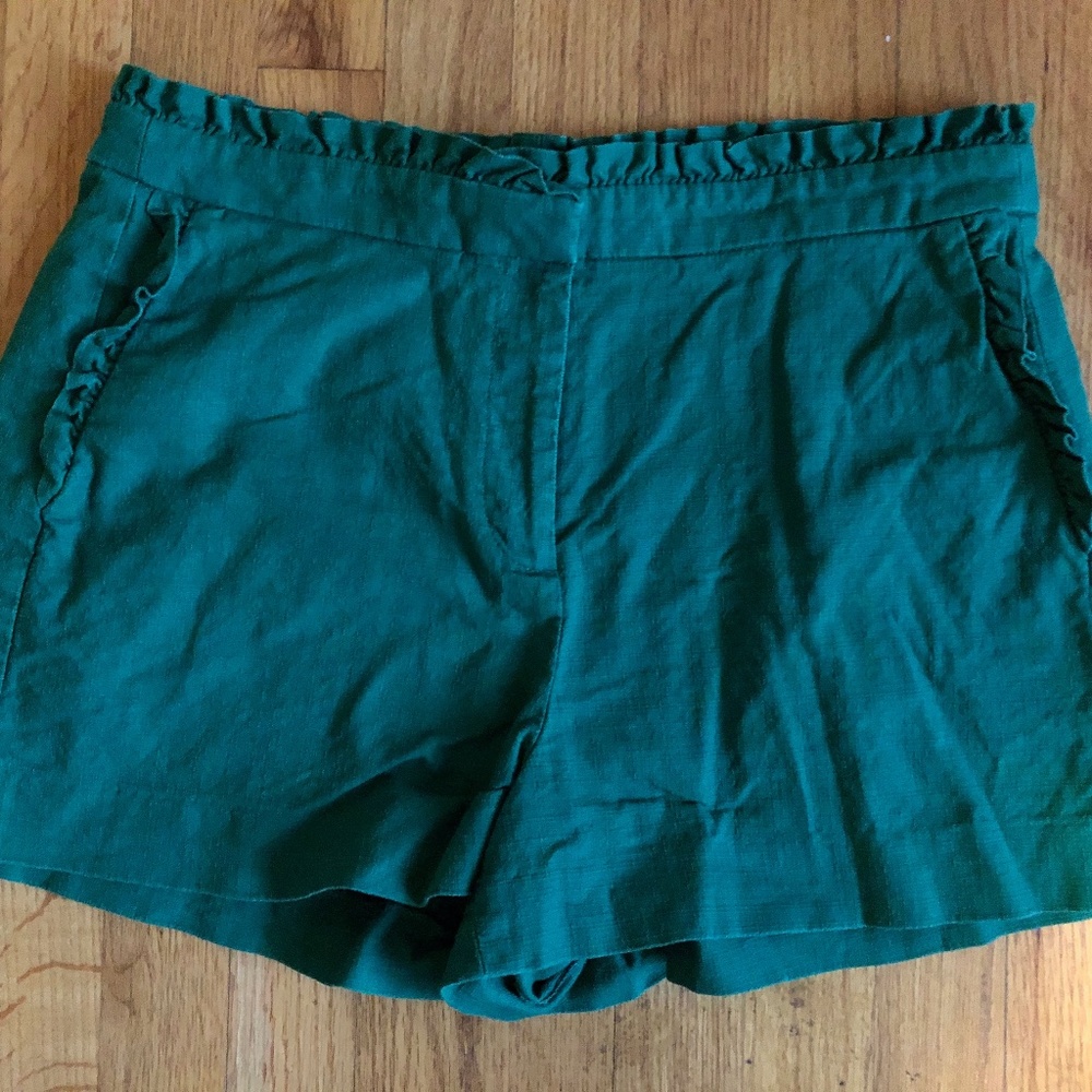 JCrew Ruffle Shorts